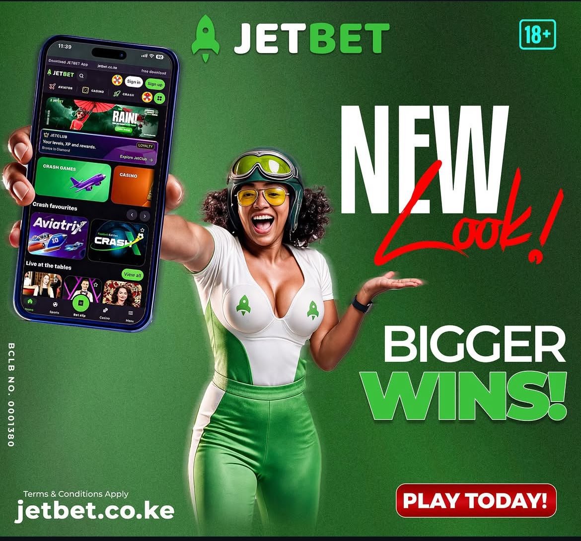 DaveKengabi's tweet photo. Bet Builder creates custom bets on matches. Aviator Rain gives hourly Freebets.
Wild Hot 40 Free Spins can win up to Ksh 500,000.
Dandia JetFuel gives 10,000 KES hourly.
JetBet WinPesa. #JetBetMagic. https://t.co/rhRaWbCJQD