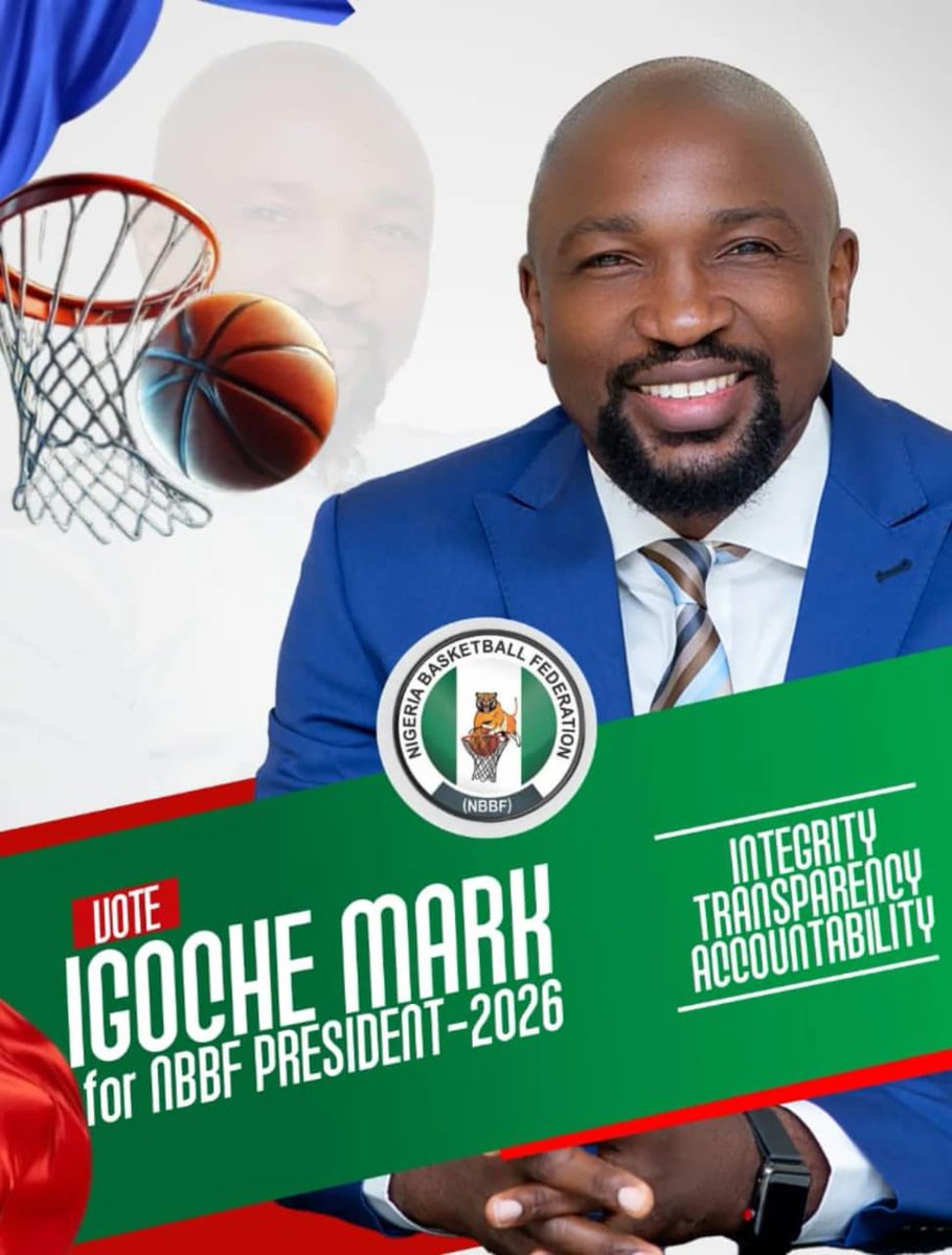 funkeballs's tweet photo. Igoche Mark steps forward with a vision for Nigerian basketball. 🏀🇳🇬
His campaign highlights grassroots development, structure and growth.
A new chapter of ideas and conversations for the NBBF.

#IgocheMark #NBBF2026 #NigerianBasketball #BasketballNigeria https://t.co/aev7i0aixS