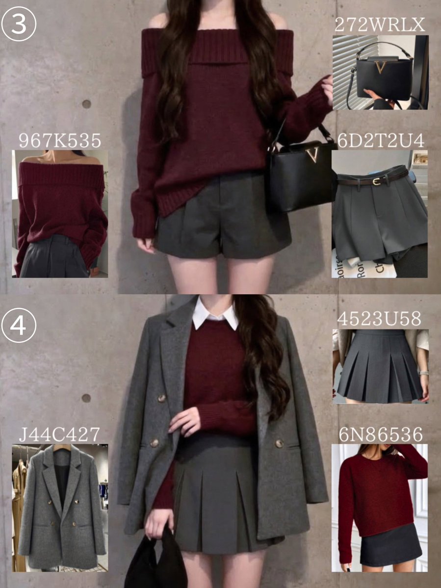 do8ob2's tweet photo. SHEIN おすすめ秋服コーデ❕🍁🍂

ワインレッドが秋らしくてかわいい🍷🤎
落ち着いた色味で大人っぽく➰🎶

#SHEIN #ad コードはコメント💬引用RP✒️ https://t.co/2vglR4i7uh
