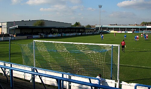TogletTim's tweet photo. Wellingborough Town go in search of a place in the first round proper of the FA Trophy for the first time since 1972 when they travel to The Grove to face higher-league Halesowen Town. Reports and updates on The Doughboys on @BBCNorthampton  104.2 and 103.6 FM and on DAB from 2 https://t.co/hPLyA1Oc7k