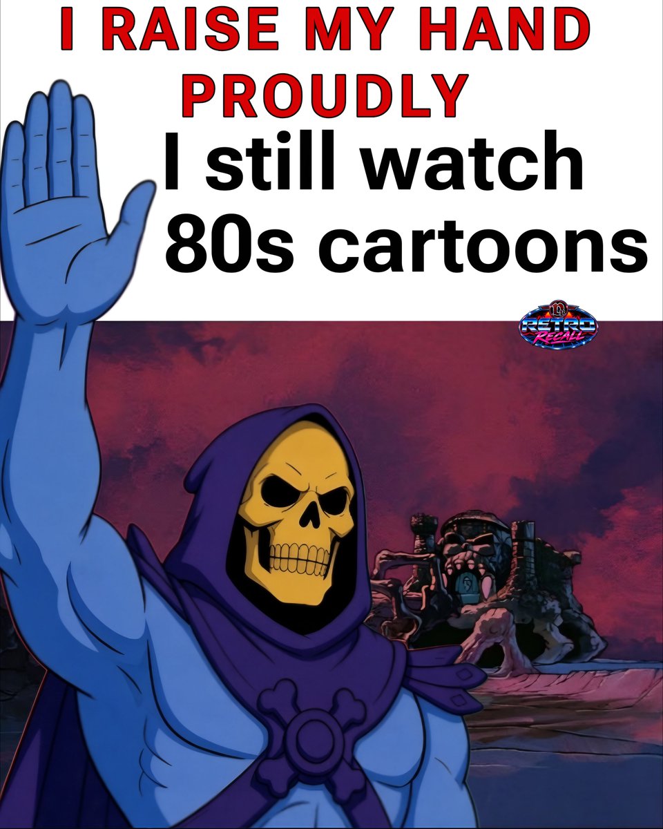 RetroMoviesDB's tweet photo. It's Saturday morning so...I'll proudly admit it!

I still watch 80s cartoons. https://t.co/vEWUMbphWx