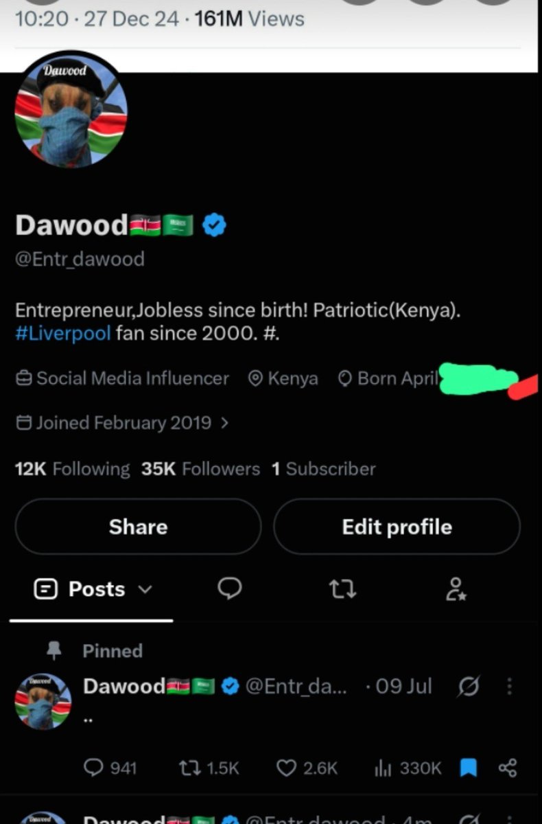 Entr_dawood's tweet photo. Thank you my followers. Umbwa Nation now at 35K followers. Siwezi wauza😆😁 https://t.co/VyHehpCPWM