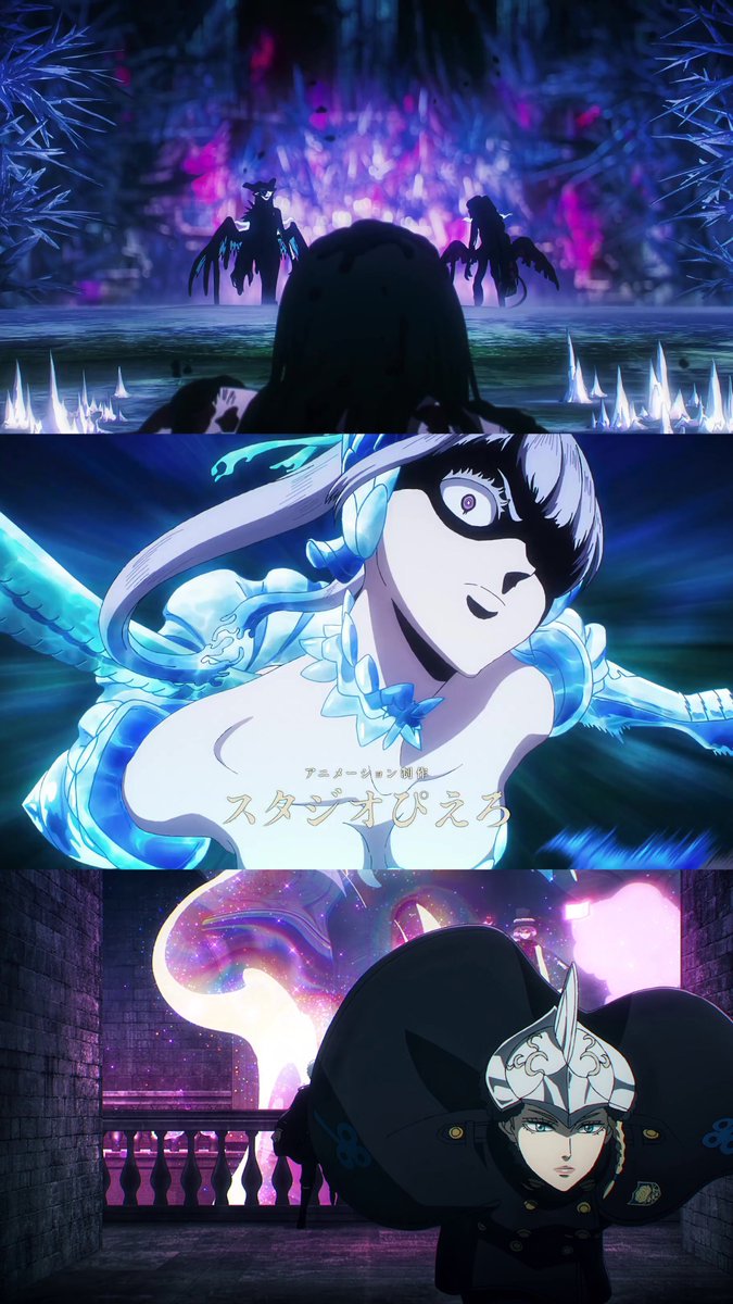 BCloverActuFR's tweet photo. 🚨‼️ Pour rappel, voici la dernière déclaration du réalisateur de la saison 2 de Black Clover :

"Pour cette deuxième saison, nous nous appuyons principalement sur l’œuvre originale. 

Nous avons essayé de ne pas ajouter de longues histoires originales et de suivre le manga autant que possible, notamment parce que Black Clover est une œuvre avec un rythme assez soutenu.

Nous faisons également attention à rendre l’œuvre plus agréable à regarder une fois adapté en anime, […] nous développons donc beaucoup plus les scènes d’action pour créer des combats encore plus excitants et spectaculaires."

Il y a donc AUCUNE raison de s’inquiéter sur un soi disant rush de l’adaptation, ça suivra le manga à la lettre tout en développant les scènes d’actions. 🙏