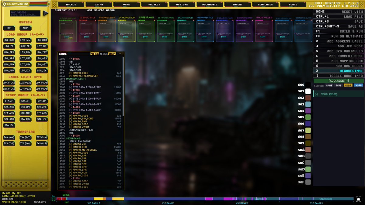 RoRamsay's tweet photo. #Cyberpunk77 or #Starlight UI ... who wins? #C64 #C64ultimate #C64Devmachine @commodoreofcl https://t.co/K4ev5iKSi7