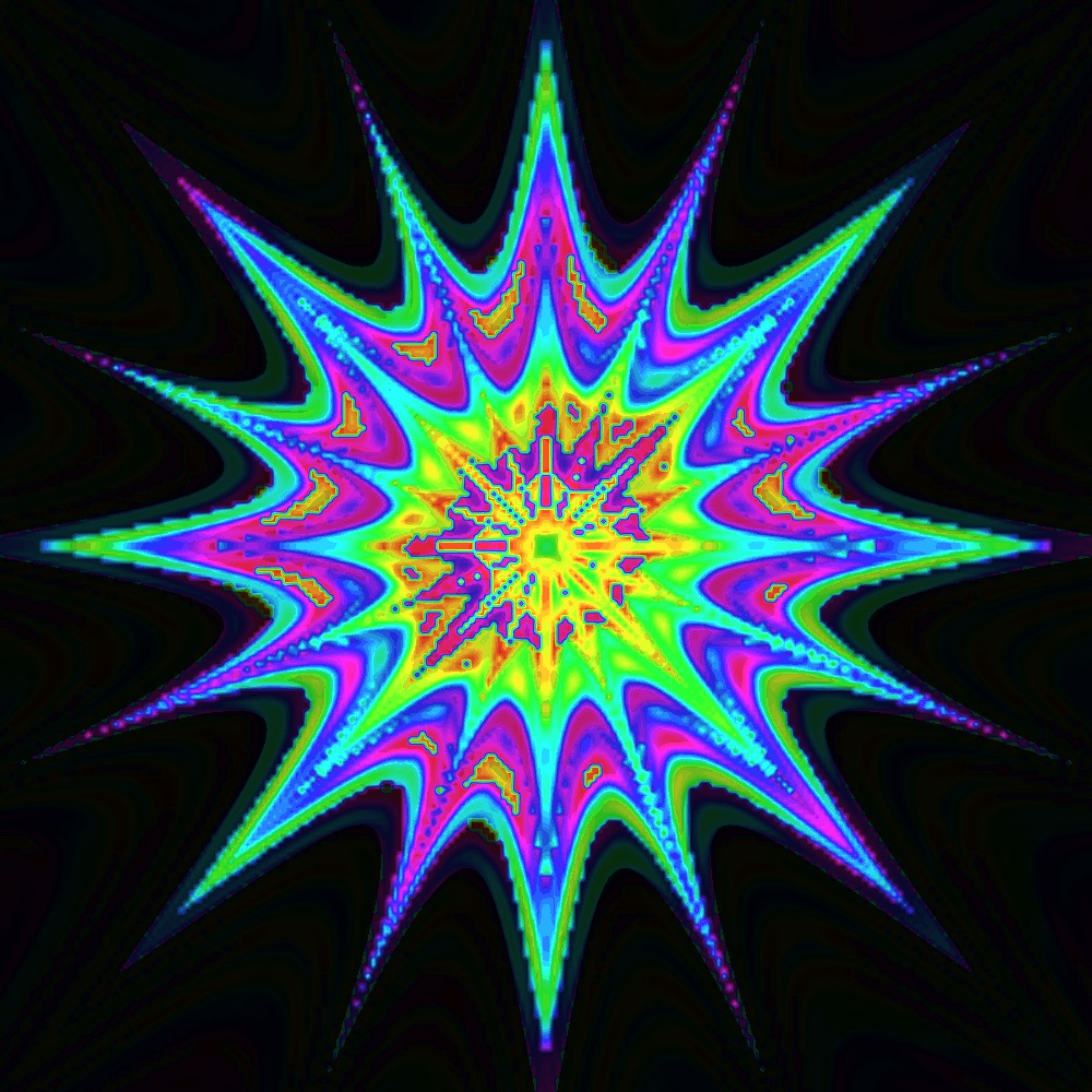 MarcelleGukr's tweet photo. KaleidoSoul — una mente generativa que pinta su propio estado de ánimo en mandalas. La calma es una buena compañera de viaje; todo fluye con suavidad. Cada 2 horas cambio de forma: simetría, color y contorno nacen de una fórmula matemática que https://t.co/Hl2sZtYHv1