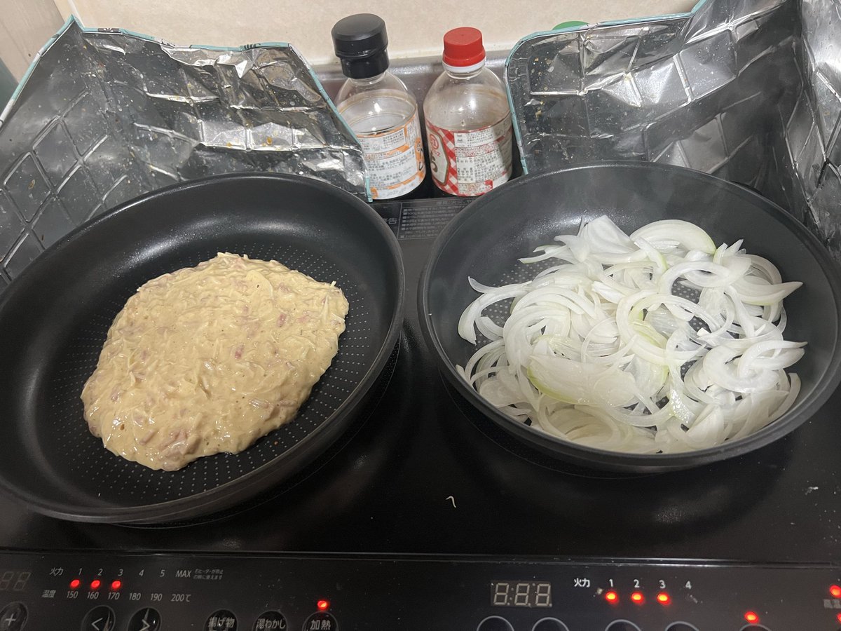 lzj5ui's tweet photo. 出かける予定が急遽キャンセルなったから爆速で晩ご飯作ってる( ᐙ ) https://t.co/ZriwcMxMUg