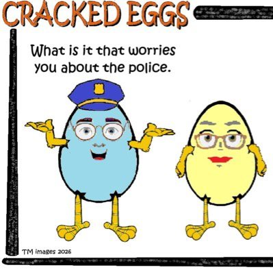 CrackedEggs0825's tweet photo. #CrackedEggs 092626 Arresting Thoughts
#Police #ThoughtPolice #NotPossible #Arrested https://t.co/dL711lMqK3