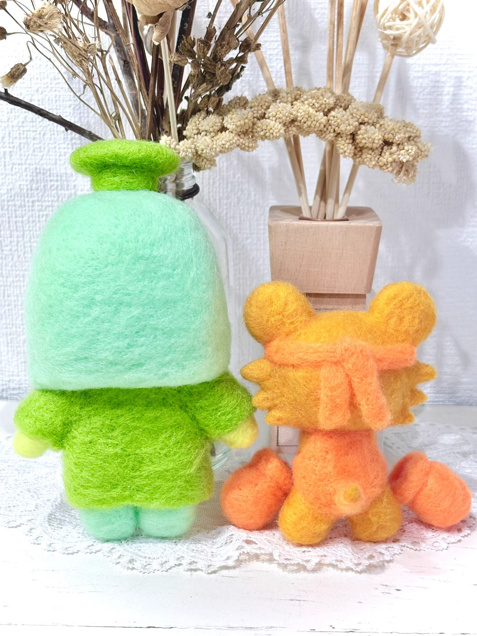 あぃ　ぬい　衣装　オレンジ　緑 りのん@📺ぬい制作中！ on X: 