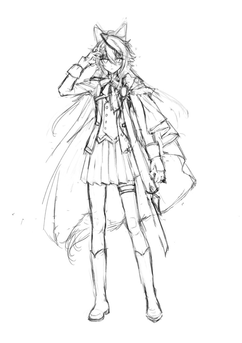 uso8b's tweet photo. 以及对大斗蓬的妄想（对不起 https://t.co/NDluHZibPO