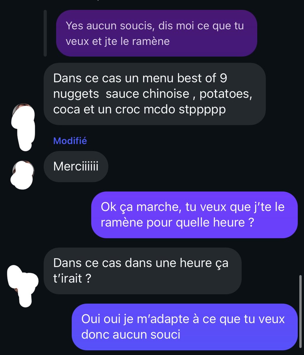 LoveMoney1899's tweet photo. Ça faisait longtemps que j’avais posté, mais je reprend du service !

Petit McDo à déposer chez mon amie, c’est ça le quotidien d’un moneyslave, quel kiff😎

#moneyslave https://t.co/zn5aC6oRPP