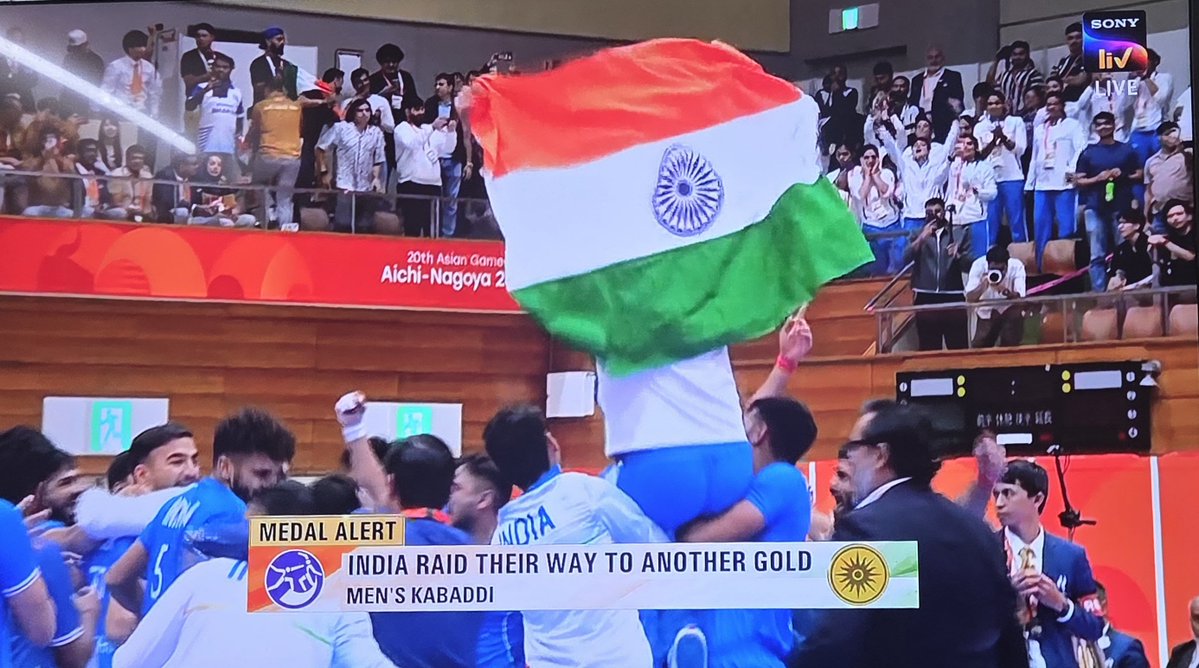 concise_sports's tweet photo. India won GOLD Medal in Men Kabaddi in Asian Games 2026. https://t.co/lSxBjCtfJZ