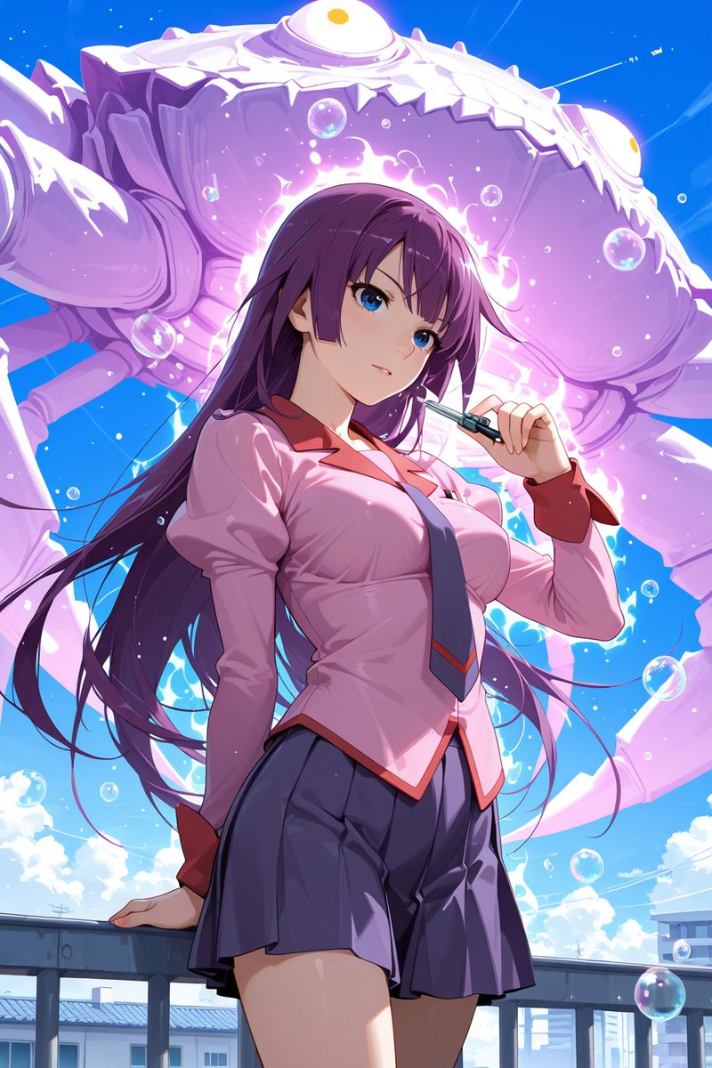 SV_260818's tweet photo. #化物語 / #Bakemonogatari
#物語シリーズ / #MonogatariSeries 
#戦場ヶ原ひたぎ / #HitagiSenjogahara   

SFW fan art. More illustrations on my profile. 

 #AIart #aiイラスト https://t.co/HENQsBEEqI
