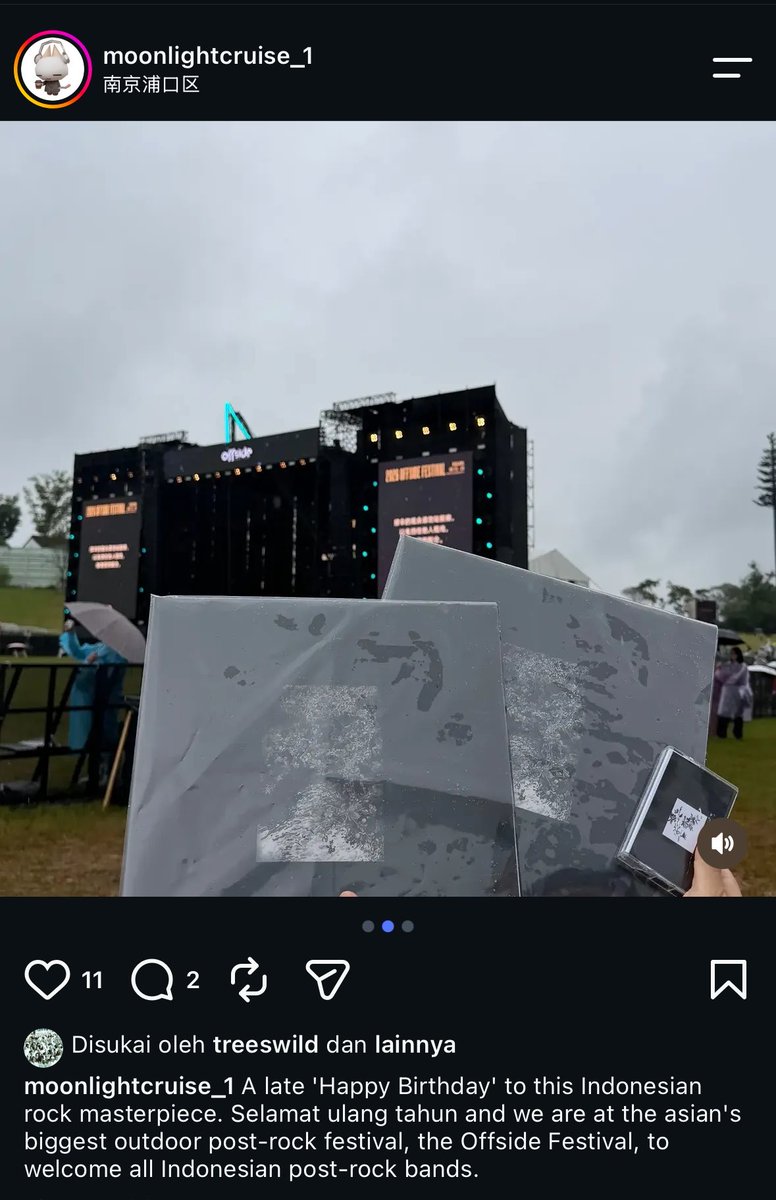 kolonigigs_'s tweet photo. Salah satu fans TTATW dari China nih 🇨🇳🇨🇳 

Menurut kabar yang kami terima — vinyl Zaman, Zaman banyak banget yang dipesan dari China.

Kalau tidak salah, ada 50 keping lebih orang di sini yang beli vinyl ini! 🔥 https://t.co/qmwNBztZDb