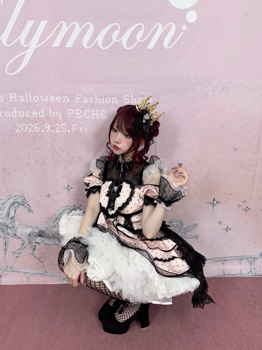 otoha_AVAM's tweet photo. Malymoon Halloween Fashion Show 2026
Produced by PECHE ♡.*･ﾟ

#マリームーンHFS2026
#Malymoon #PECHE https://t.co/Qy5yKC56jJ