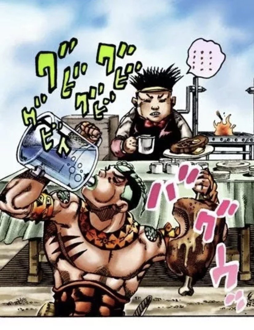 gyjordann's tweet photo. If they didn't animate soundman's eating up everything in the 2nd ep, then what's to say that they won't animate pregnant lookin gyro💔💔 https://t.co/fT95F9zbzg