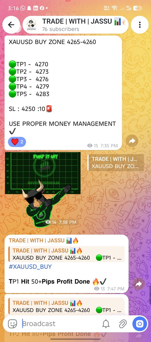 trad76541's tweet photo. 🚨 DON’T MISS OUT! 🚨

Join Our Telegram Channel
Daily XAUUSD Signals &amp; Market Updates

Clear Setups • Real-Time Entries • Profit Opportunities

👇 CLICK THE LINK &amp; JOIN NOW 👇
https://t.co/VIEFLCMOS8
https://t.co/VIEFLCMOS8

Join Us &amp; Stay Updated Every Day https://t.co/j1hiq4L3io
