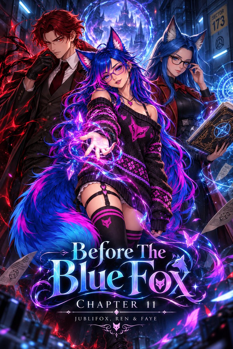 ItsJublifox's tweet photo. Chapter 11 of Before the Blue Fox is up. 💙
Jubli’s story reaches @ren_ryuga_scp —and chosen family becomes just as important as origin.
https://t.co/D46TgyaaAx
#Jublifox #BeforeTheBlueFox #Fanfiction #RenRyuga https://t.co/T94K5ECPpD