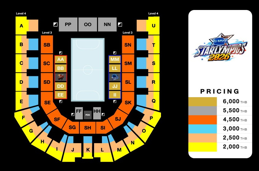 pgm_wpm's tweet photo. เมื่อคิวเราเข้าไปกดบัตรได้ตอน Sold Out ก็นั่งแคปผัง แล้วเอามาทำผังที่นั่งพร้อมรันเลขที่นั่งให้ค่ะ สำหรับคนที่ต้องการดูที่นั่งตัวเองหรืออยากเทรด ภาพไม่ชัด กดลิ้งค์ชีตขยายเอาได้เลยค่ะ ซื้อขายอะไรเช็คให้ละเอียดกันด้วยน้า ระวังมิจ 

📍https://t.co/UWLcledA1f

#GMMTVStarlympics2026 https://t.co/gmauc0wyNT