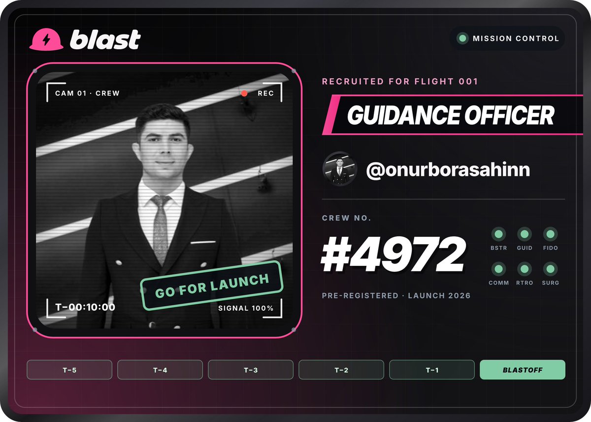 OnurBoraSahinn's tweet photo. GΓΌncel giriΕ code bilgisi
@blastdotfun PQ7T-M4TM
#blastdotfun https://t.co/wydktc4pIa