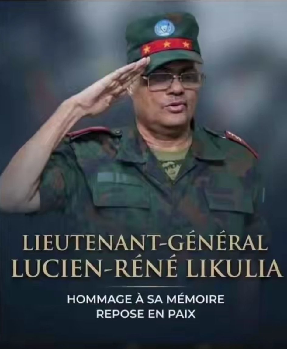kashiba's tweet photo. La Nation vous dis merçi bcp Mon Général d'avoir servi nôtre Pays! We salute you and you are a Heroe! Justice shall prevail for this unwished tragedy. God bless the DRC. https://t.co/YP8QY5tpmf
