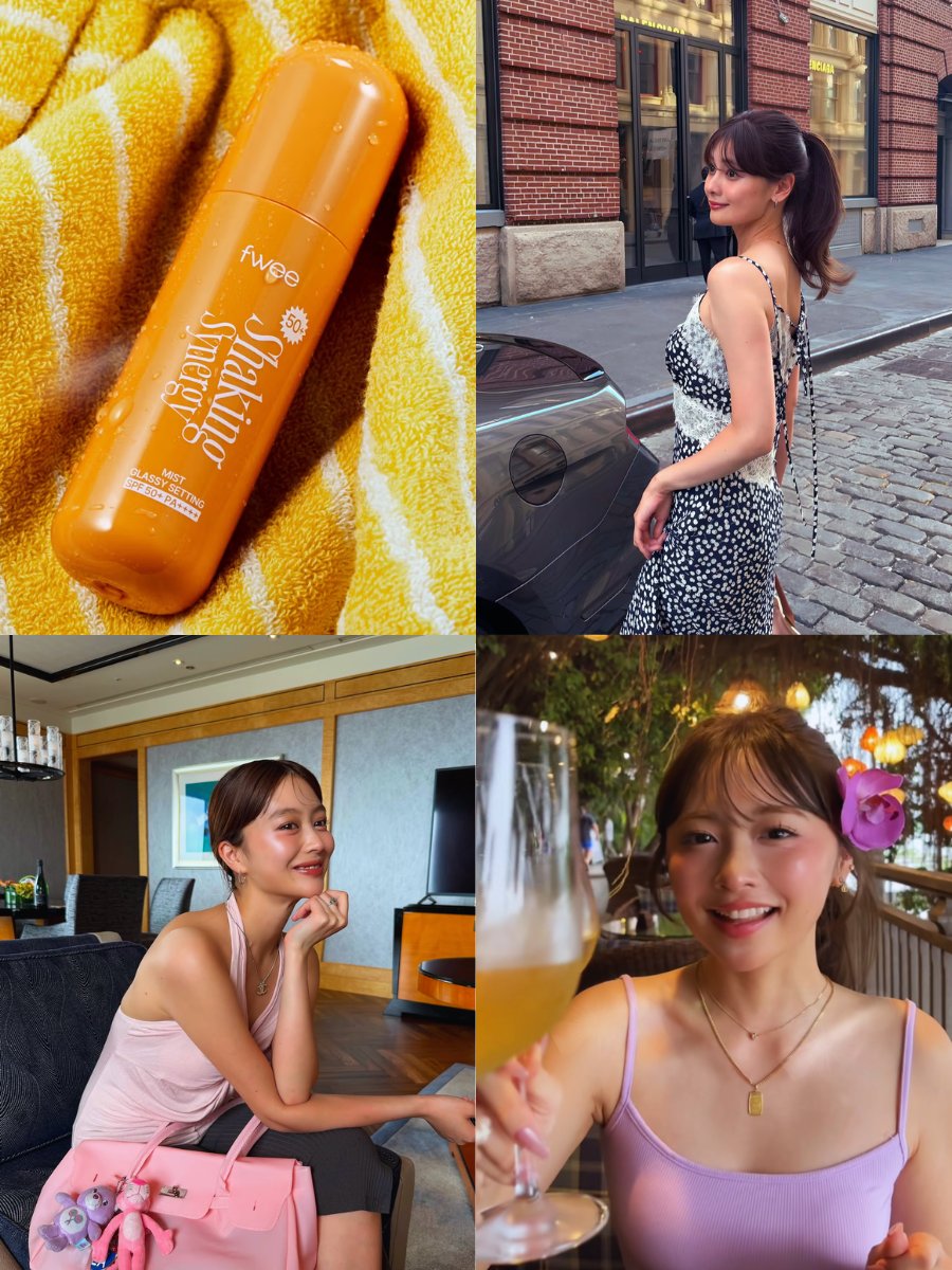 推しが推してる発光UVミスト即ポチった🌞爆美女は肩もデコルテも光ってるもんね♡ https://t.co/nOBaInaiVg