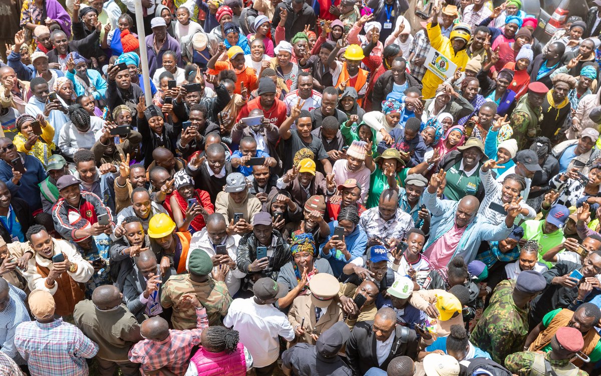 WilliamsRuto's tweet photo. In Taita-Taveta County, we are investing KSh2 billion to build hostels for 5,000 university, technical college and Kenya Medical Training College students under our Affordable Housing Programme.

At Funju in Wundanyi Constituency, laid the foundation stone for the KSh145 million student hostels at Wumingu Technical & Vocational College, which will provide 340 beds.

As a matter of priority, we will also tarmac the road from Wundanyi town to the college and ensure reliable access to water and electricity for the institution and the local community.