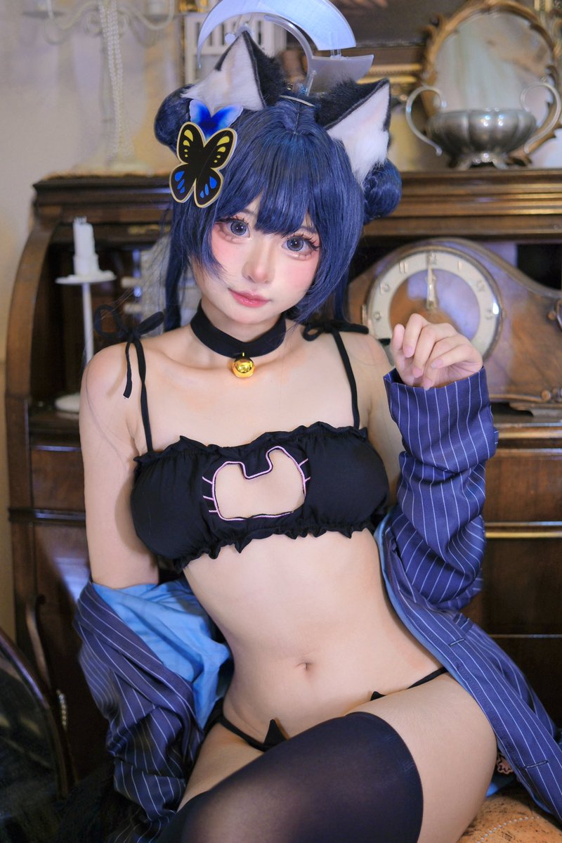 hamcooler's tweet photo. Nya nya kisaki🖤

#bluearchive #bluearchivecosplay #ブルーアーカイブコスプレ #cosplay #블루아카이브 #ブルアカ https://t.co/yqWdaK3c1S