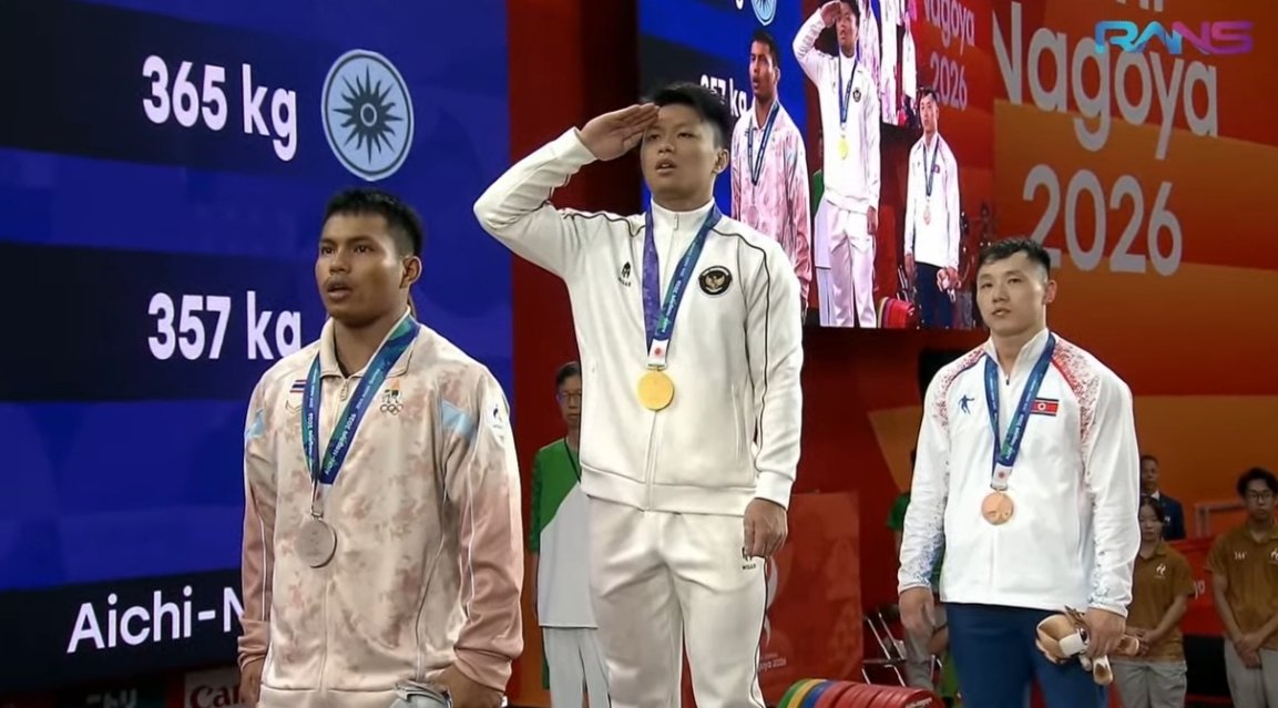 ainurohman's tweet photo. ✅Back-to-back emas Asian Games. 
✅Rekor dunia clean and jerk. 
✅Dua kali juara dunia. 
✅Dua kali juara Asia. 

Rahmat Erwin Abdullah🔥🔥🔥🔥 https://t.co/7BmI6F123D