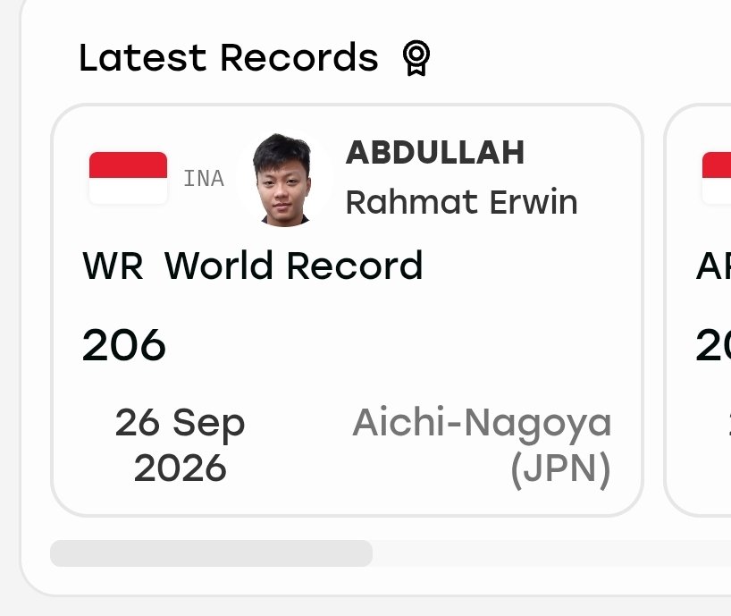 ainurohman's tweet photo. ✅Back-to-back emas Asian Games. 
✅Rekor dunia clean and jerk. 
✅Dua kali juara dunia. 
✅Dua kali juara Asia. 

Rahmat Erwin Abdullah🔥🔥🔥🔥 https://t.co/7BmI6F123D