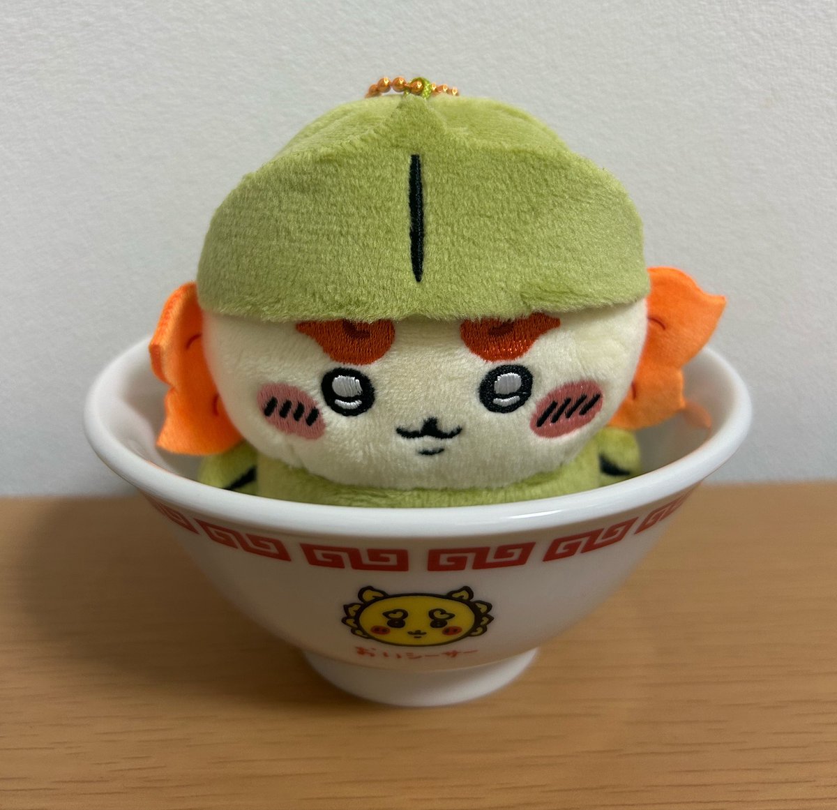 mi____mi1004's tweet photo. 郎パンのお皿の中にシーサーちゃん入れたら可愛い🩷 https://t.co/hvZBNdgFeN