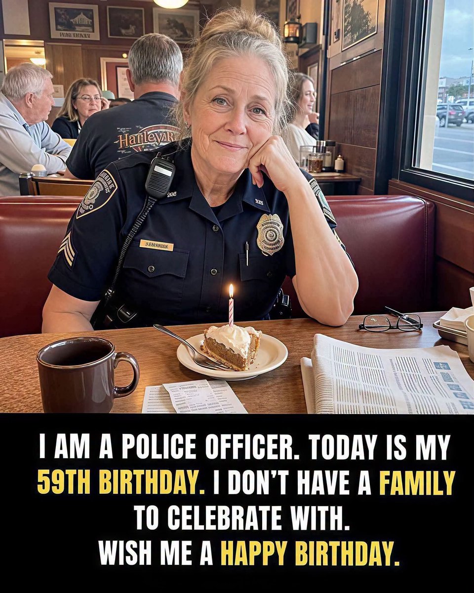 alaska_godosiyo's tweet photo. Happy Birthday Officer ! And thank you for your service. https://t.co/lVVJCU4cZ8