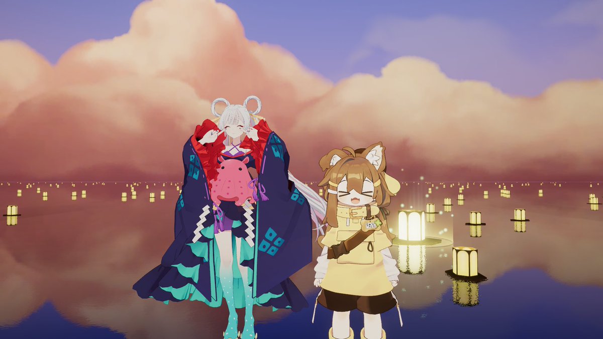 Siro2Nice's tweet photo. ヤチヨと会ったよ！！
#VRC #超かぐや姫 https://t.co/ieJlHy0kP3