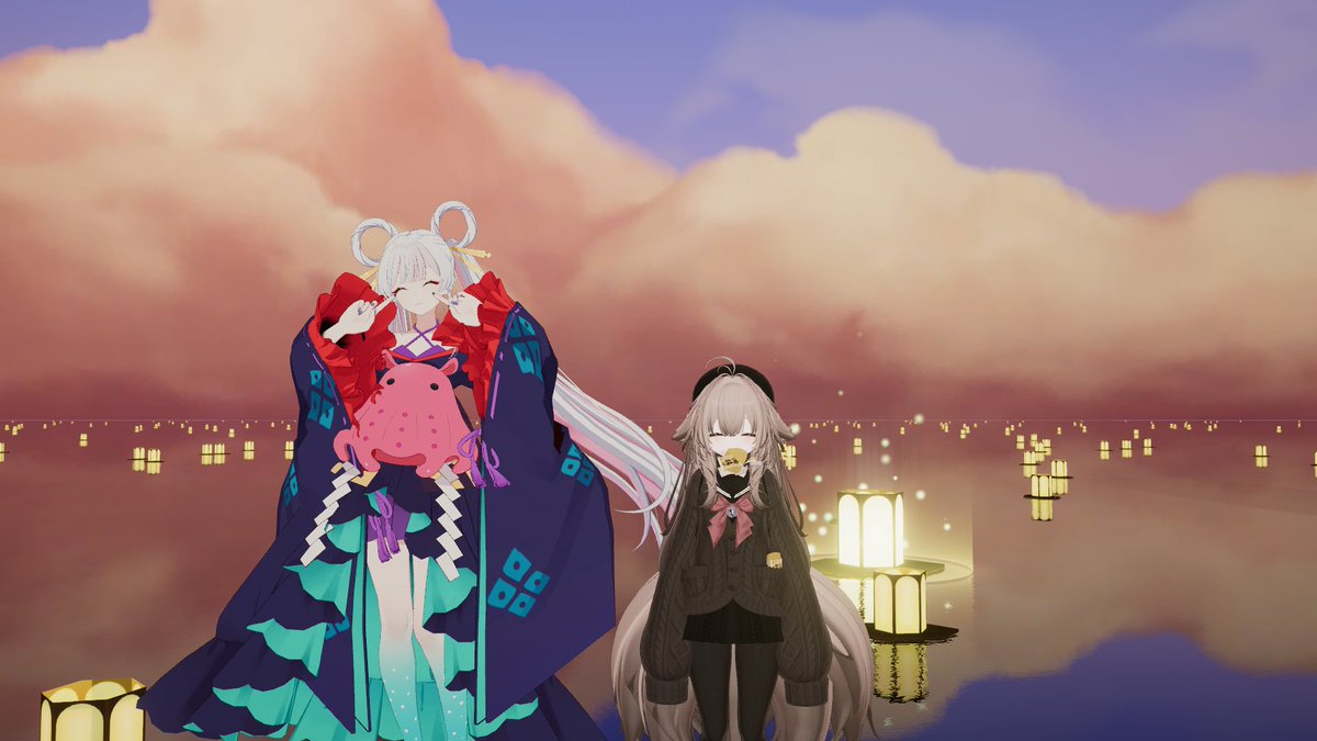 Siro2Nice's tweet photo. ヤチヨと会ったよ！！
#VRC #超かぐや姫 https://t.co/ieJlHy0kP3