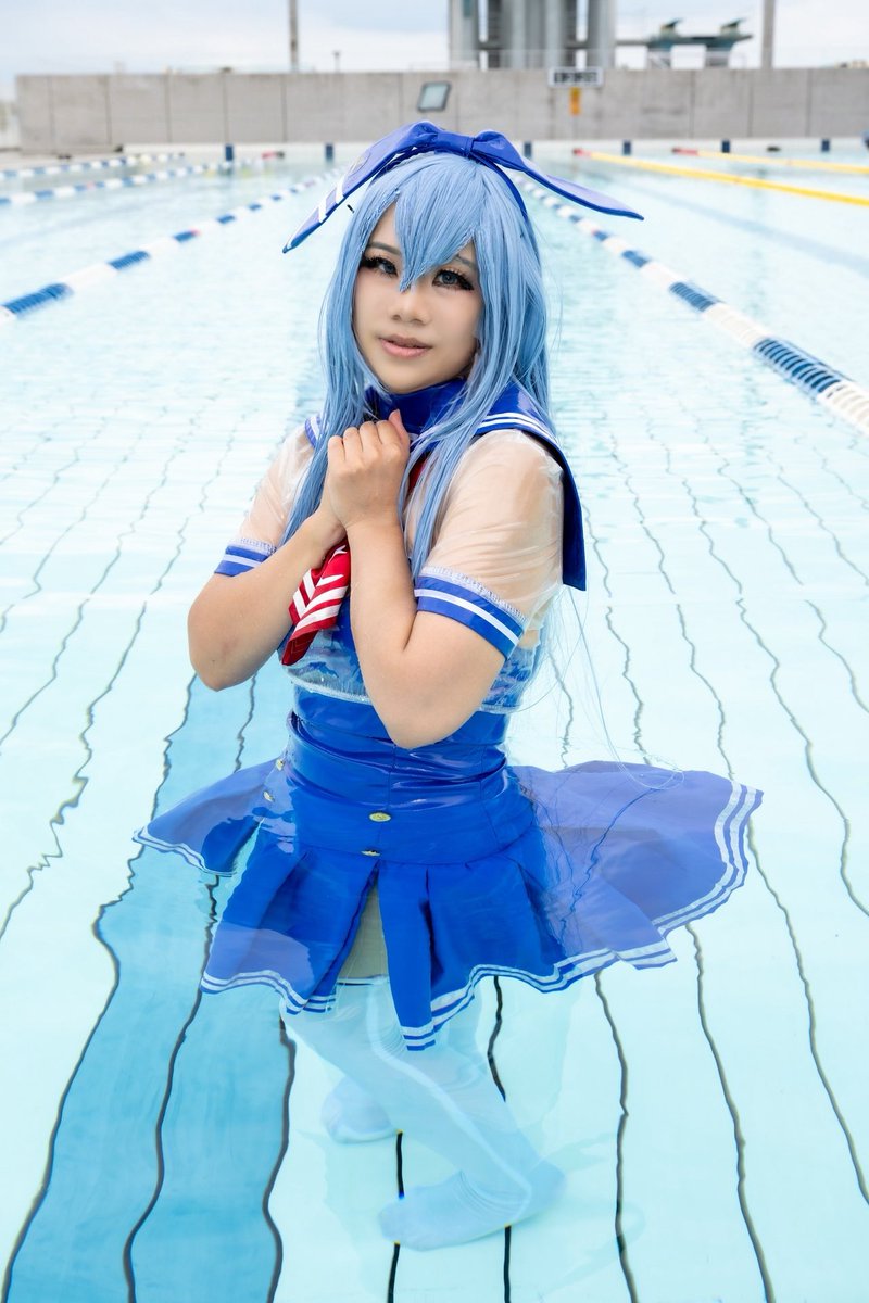 gu_ru_nya's tweet photo. ⚠️コスプレ⚠️

勝利の女神:NIKKE
                                  アンカー

スカートがふわ〜となっているのがお気に入り♡

 📷⟡.·にこらいさん@kwanoN_jizho
 #コスログ 
 #イージスSUMMER https://t.co/DY9iE4R2SW