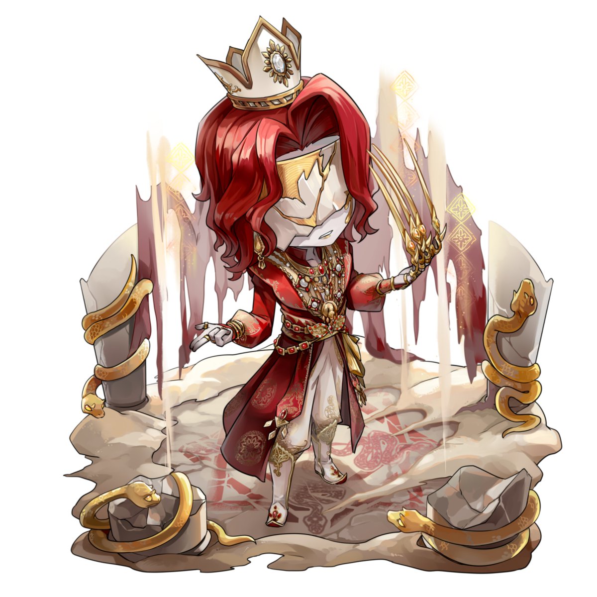 idvlogic's tweet photo. [ Official Chibi Art ]

Season 44 Essence 2
▸ "Prodigy" Limited S-Tier Costume – Falsehood
▸ The Ripper A-Tier Costume – Viper in the Prophecy
▸ Grave Keeper A-Tier Costume – The Pallid Voyage https://t.co/UJpfaDOJYb