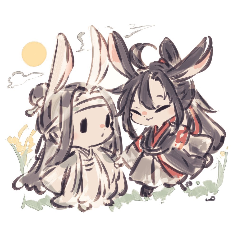 rooooca1's tweet photo. 🐰🐰🎑 https://t.co/9qbWKu3rm6