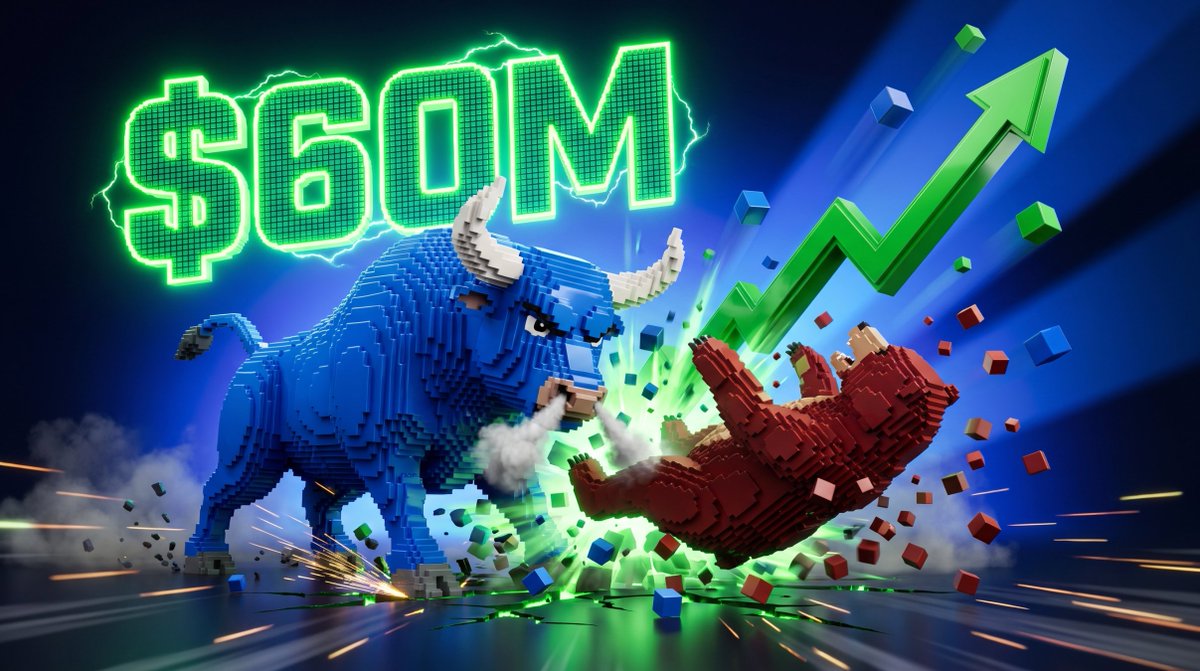 Stonks_Exchange's tweet photo. SIXTY MILLION VOLUME. 🐂 📈

$60M traded. 15,000+ traders. 9% of $STONKEX supply burned and never coming back.

One chain. One thesis. No compromises. https://t.co/GcEn4W1PuM