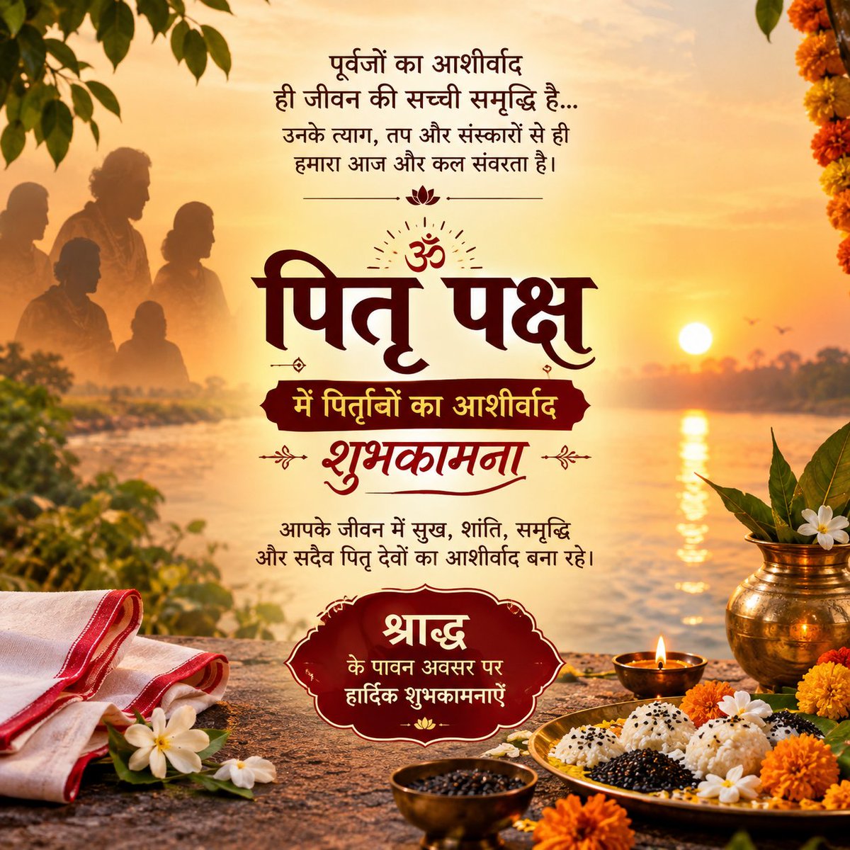itsss_anjali's tweet photo. हम भले ही आधुनिक हो गये हो,  पर श्राद्ध पक्ष हमें यह सिखाता है कि जो चला गया वही हमारी असली नींव है।
पितृवों का आशीर्वाद ही हमारी सबसे बड़ी विरासत है! 

पूर्वजों को शत शत नमन 🙏
#पितृ_पक्ष https://t.co/F3KmzjpgsX