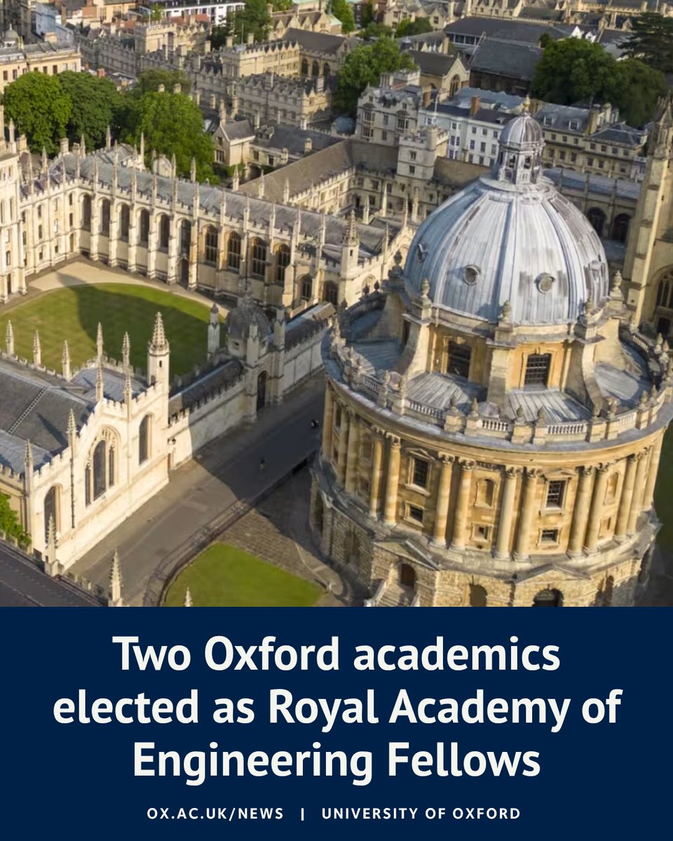 UniofOxford's tweet photo. Two outstanding Oxford researchers are among 75 leading figures elected by @RAEngNews to its Fellowship this year.

Congratulations to:

- Prof Martin Booth 
- Prof Tom Melham 

Find out more ⬇️
https://t.co/0iDSxV1Hia https://t.co/5G7Udf0Jh8