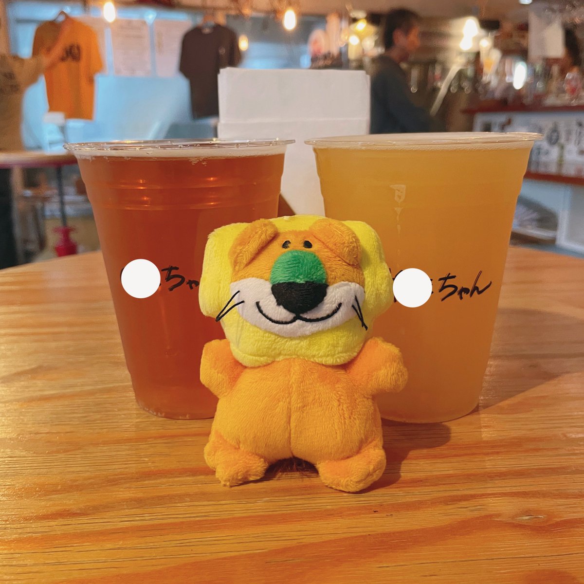 osora_krkr's tweet photo. 友達 行きつけのお店に連れてってもらったよ〜ﾋﾞｰﾙ3杯飲んだ🍺美味すぎた🦁 https://t.co/U73jnirTPT