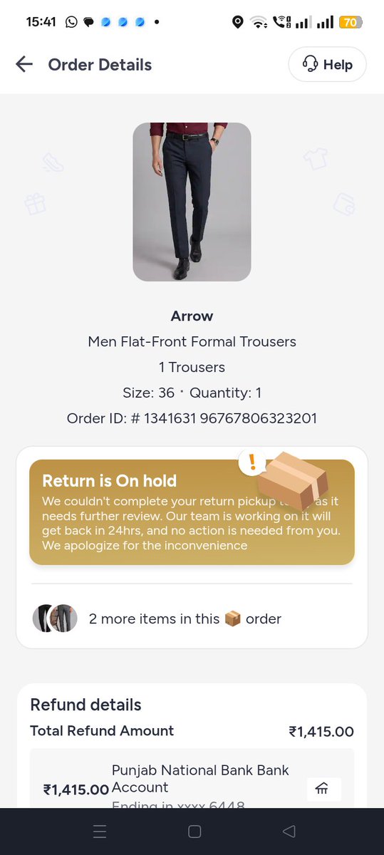 GhoshalDa's tweet photo. @MyntraSupport @Myntra @MyntraSupport @ConsumerRight 

Look the colour https://t.co/4FtPUiIuIv