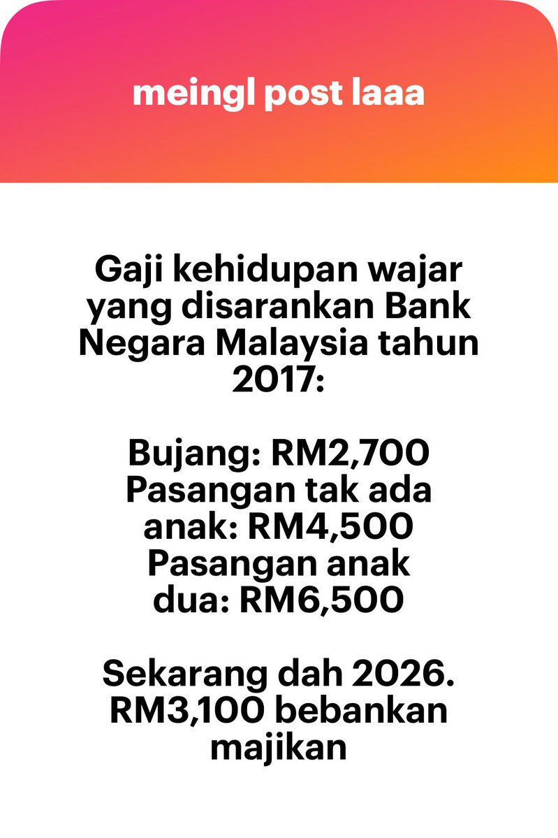 meinmokhtar's tweet photo. Teringat formula gaji progresif https://t.co/PS5PI5iBLw