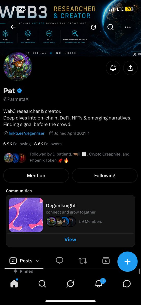 SamuellGrse's tweet photo. @PatmetaX @TheVerdictNFT 0x538A64E6D5eE5cD1A91236Ad9cd6315eB1194f21 https://t.co/egkcHorS4j