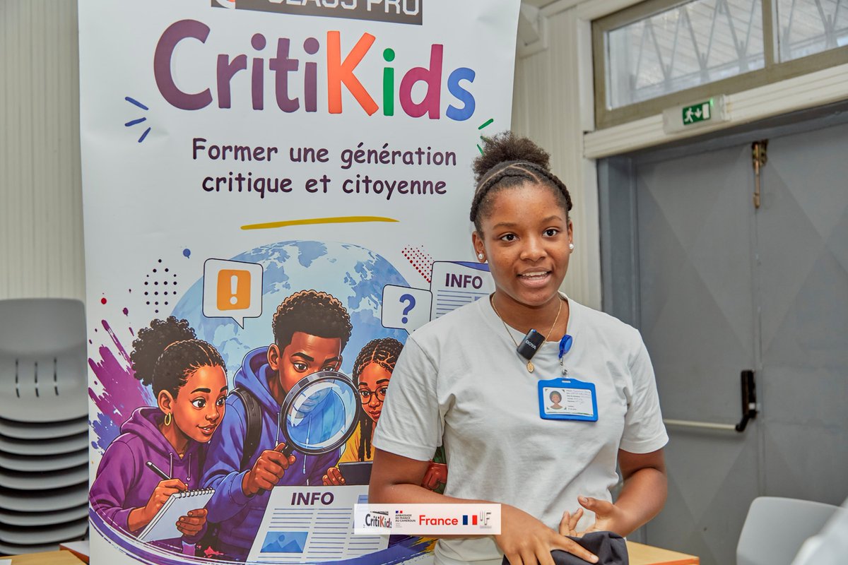 ClassPro_237's tweet photo. Un merci à Fabrice Makem.

#CritiKids2026 #ClassPro #STAFE2026 #EMI #Douala #Bonaberi #factchecking #EMI https://t.co/Ak5cY5wlw8