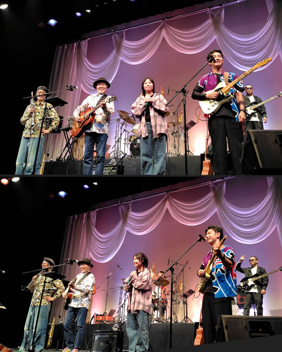 m_choco_sweets's tweet photo. 鷹野文化センターにて #スクリーントーンズ さん昨日の公開リハーサルの余韻がたっぷりなまま本日コンサート🎵ゲストはtomoさん高校生🎤😄🎸演奏・セットリスト・構成・音響・久住さんのプロジェクターなど全て良かったですー😆🎶たかぶんスタッフさんの懸命な取り組みも素晴らしく感謝申し上げます❗️ https://t.co/ZjTOCEY8B3