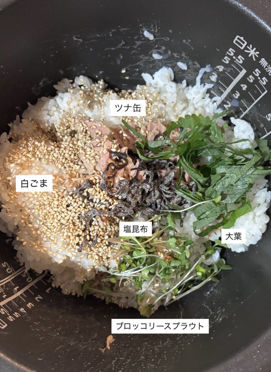 mgmg_724's tweet photo. 最近作った混ぜ込みおにぎり🍙 https://t.co/f3Y0ZEfa9n
