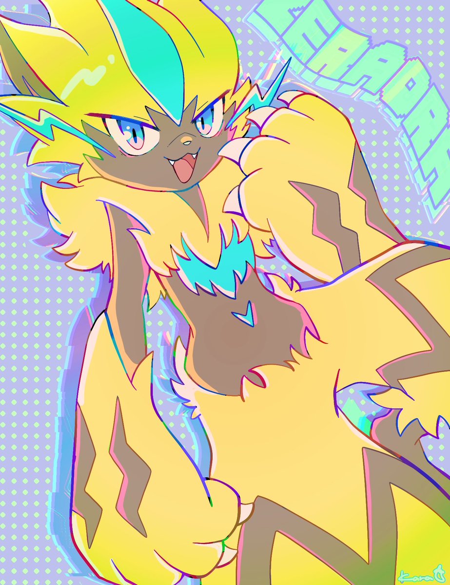karaniboshi's tweet photo. ゼラオラ / Zeraora ⚡️⚡️ https://t.co/Eo3Q2Oy0SR