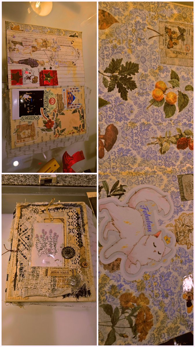 erisfior's tweet photo. Proof that I do occasionally leave the architecture archive... 😭Here are some cute #sapphic coded shots from my life. I have been meeting people, gluing #scrapbook stuff &amp; drinking irresponsible amounts of monster🙃. Trying to slow down my life, to focus on the moment...🌙🍊📖 https://t.co/nV5h6YzxbF