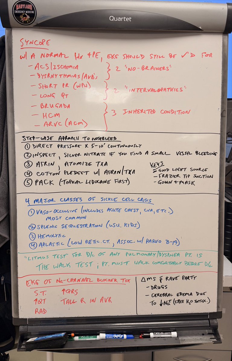 amalmattu's tweet photo. Friday overnight shift #Foamed #WhiteBoardTeaching https://t.co/9dYtvcVYsc