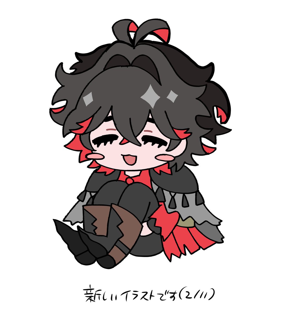 enikanidancing's tweet photo. 私もオーダーケーキの自慢したい！
←完成型　オーダー表→
予算内に収まるようにベースのチェック柄は無くしたりアイシングクッキーも再現度を高くするためにSDを描き直してとっっても可愛い仕上がりにしていただきました♡
こだわりは側面の3連タッセル🫶 https://t.co/FF4daysFUX